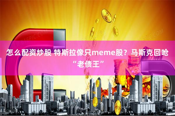 怎么配资炒股 特斯拉像只meme股？马斯克回呛“老债王”